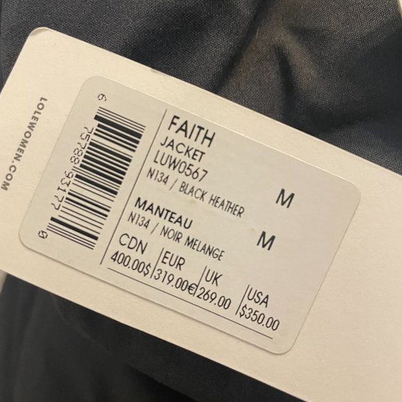 Lole Faith Jacket - black heather - Picture 3 of 4